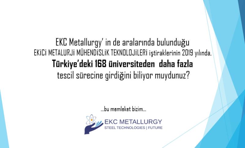 EKC METALLURGY, TÜRK METALURJİSİNİN KUTUP YILDIZI!